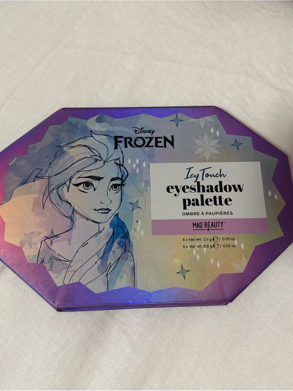 Disney Icy Touch Eyeshadow Palette - Purple and Blue Shimmer